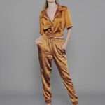 Calça Feminina Cintura Média CL.163.0016 - Marrom-080022, 34