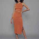 Top Feminino Decote Redondo TP.162.0003 - Marrom-083887, PP