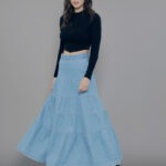 Top Feminino Manga Longa Gola Alta TP.162.0046 - Preto-020001, P