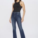Top Feminino Cropped em Malha Rib Acetinada TP.162.0019 - Preto, PP