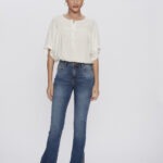 Blusa Feminina Manga 3/4 com Vista BL.163.0045 - Off White, PP