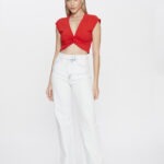 Blusa Feminina Transpassada Muscle BL.162.0032 - Vermelho, PP