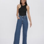 Top Feminino Cropped Halter Neck em Ribana TP.162.0018 - Preto, PP